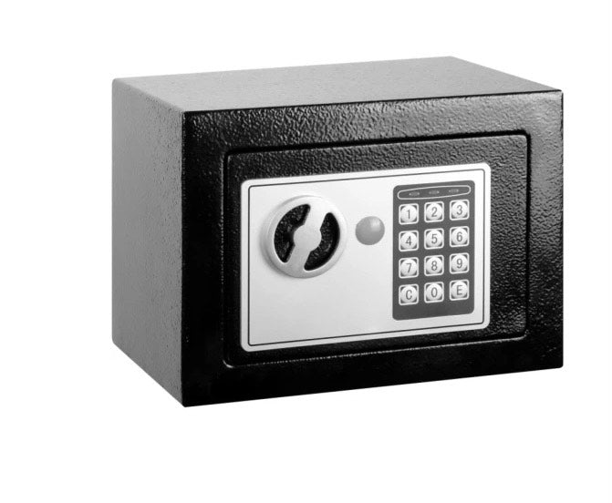 Digital Safe Box Locker with Key & Electronic Lock