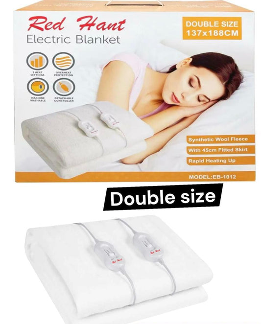 Red Hant Electric Blanket (Double size)